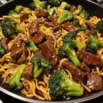 Beef, Broccoli & Noodle Stir-Fry