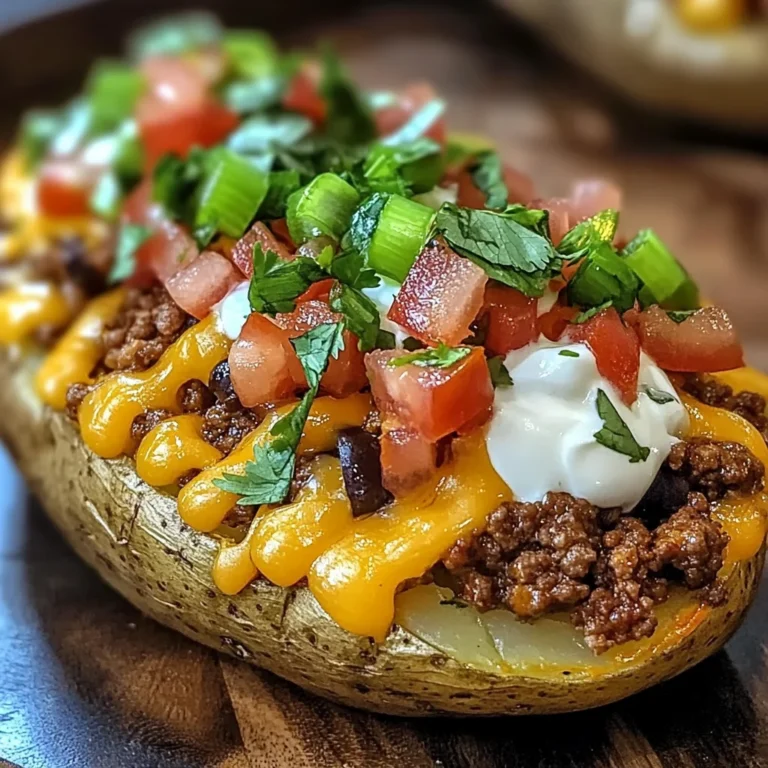 Cheesy Taco Potatoes
