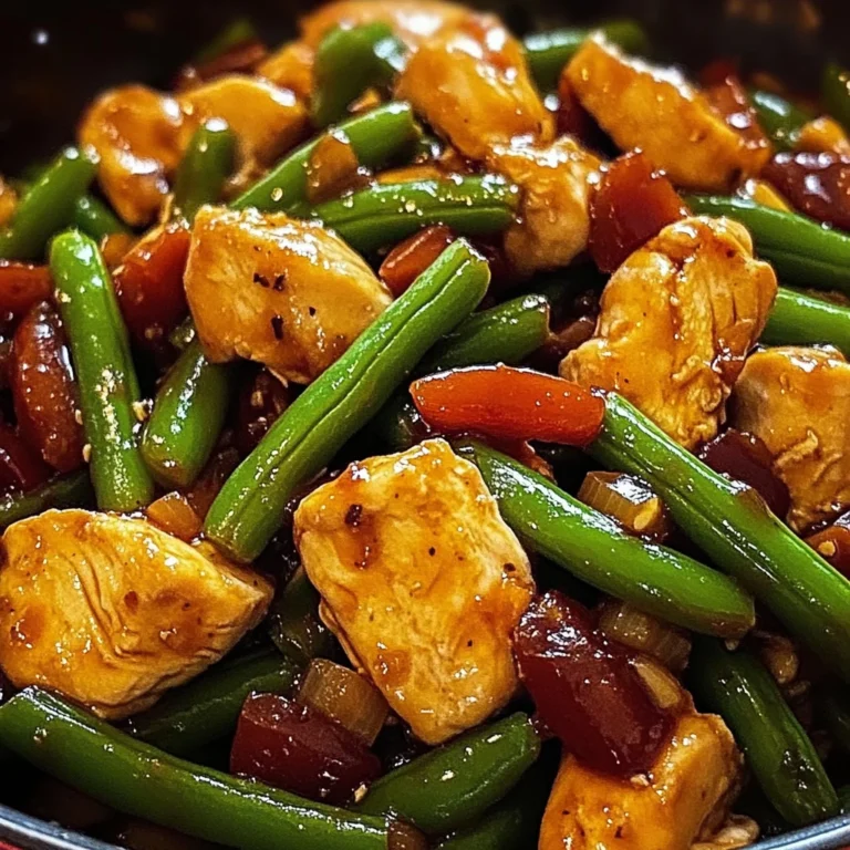 Chicken and Green Bean Stir-Fry: Quick and Delicious Dinner!