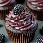 Dark Chocolate Blackberry Cupcakes: Indulge in a Decadent Dessert Delight