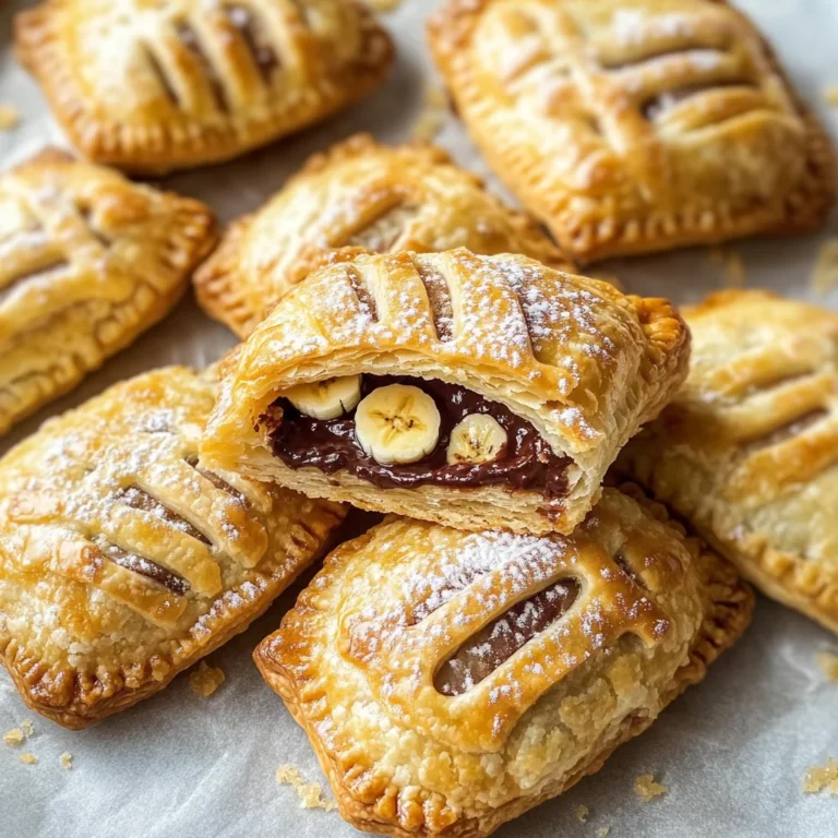 Nutella Mummy Hand Pies