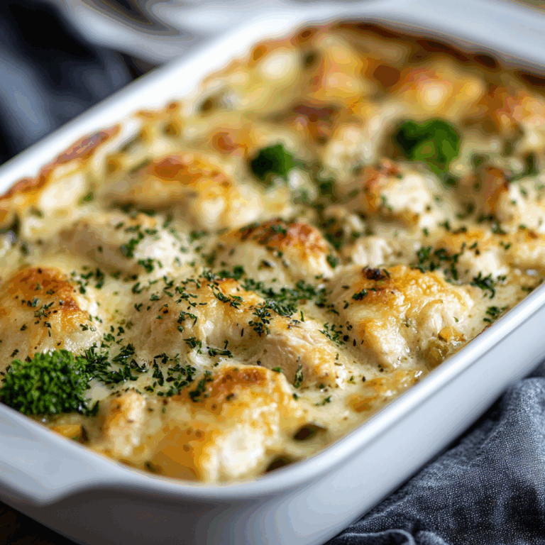 Easy Low Carb Chicken Casserole
