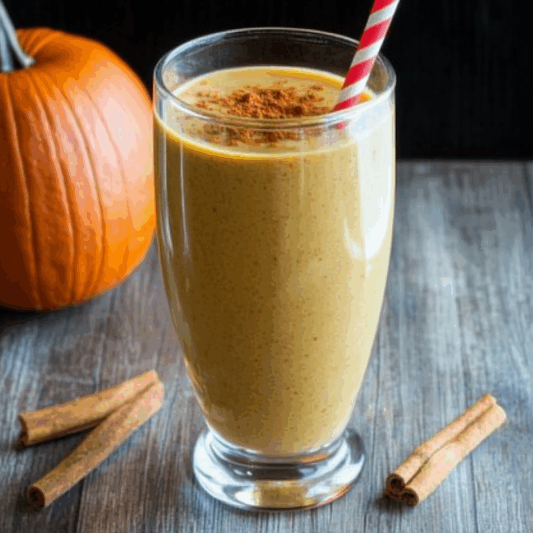 Breakfast Pumpkin Pie Smoothie