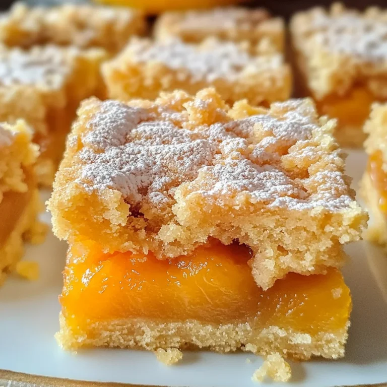Apricot Shortbread Bars Recipe