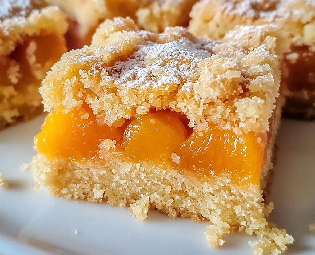 Apricot Shortbread Bars Recipe