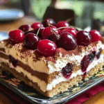 Cherry Amaretto Tiramisu Dessert: A Decadent Twist on a Classic Italian Treat