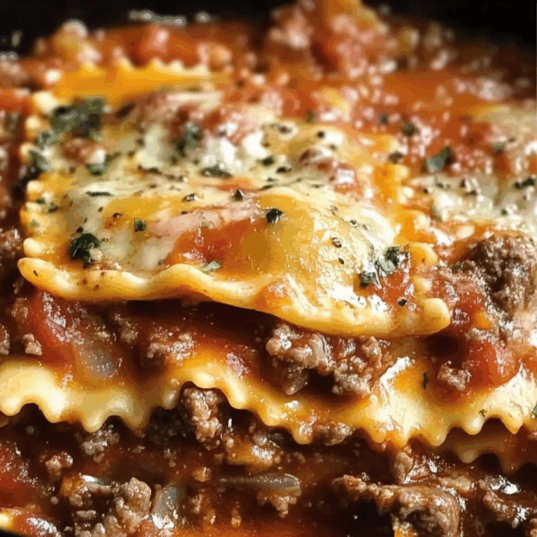 Crockpot Ravioli Lasagna: A Hands-Off, Flavor-Packed Comfort Food Masterpiece