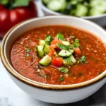 Easy Gazpacho Recipe (Vegan)