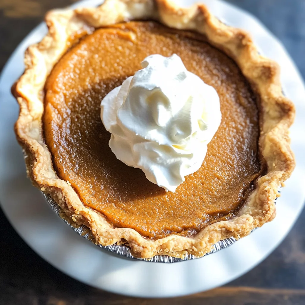 Easy Pumpkin Pie
