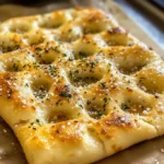 Garlic Parmesan Focaccia Bread : Savory & Easy