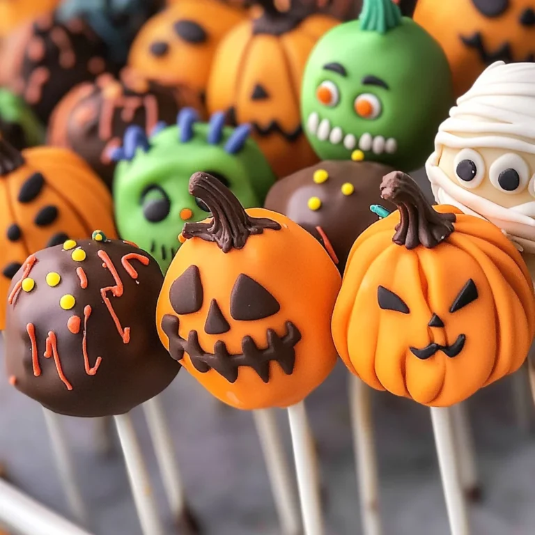 Halloween Cake Pops