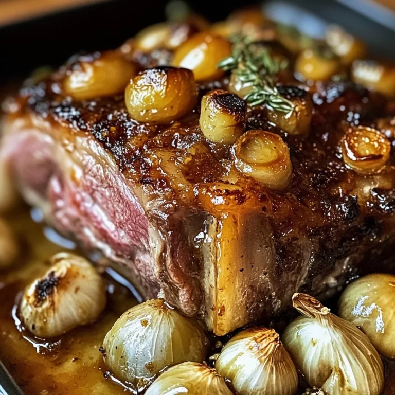 Honey-Mustard Confit Lamb Shoulder