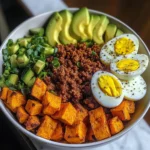 Protein Power Bowl with Sweet Potatoes & Avocado