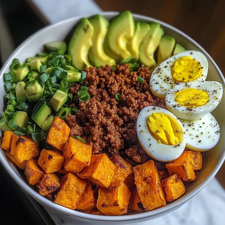 Protein Power Bowl with Sweet Potatoes & Avocado