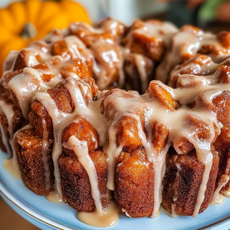 Pumpkin Spice Monkey Bread Recipe