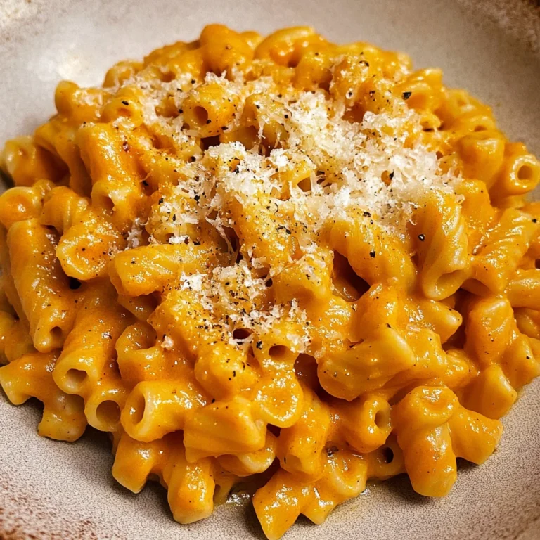 Roasted Pumpkin and Garlic Pasta