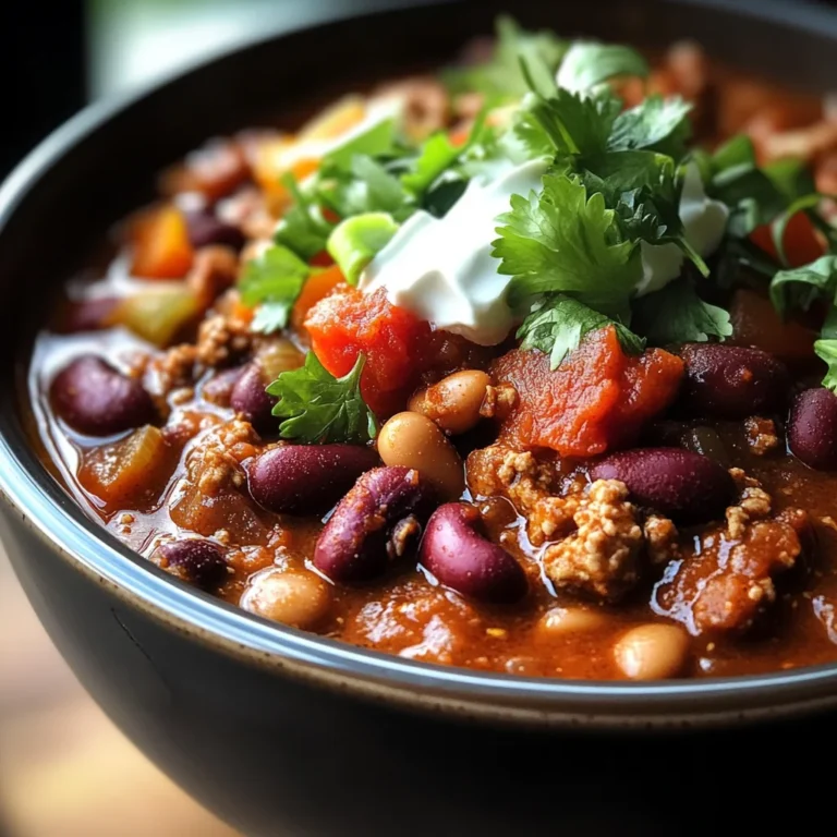 Slow Cooker Chili