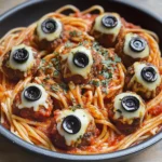 Spooky Spaghetti & Eyeballs
