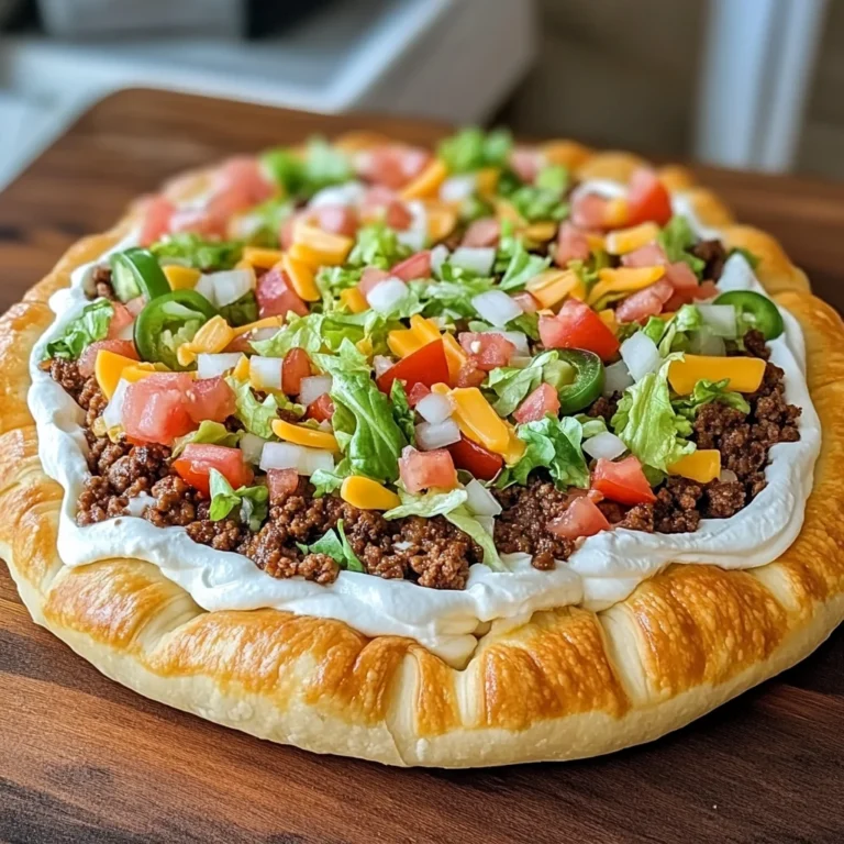 Taco Pizza Appetizer: A Delightful Fusion of Flavors