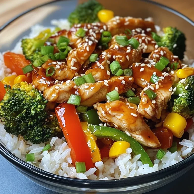 Teriyaki Chicken & Veggie Rice Bowl
