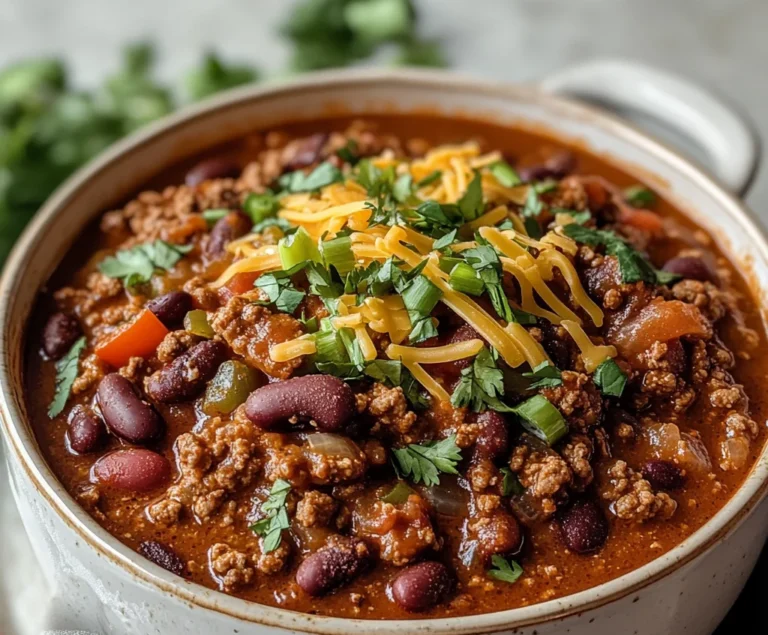The Best Homemade Stovetop Chili