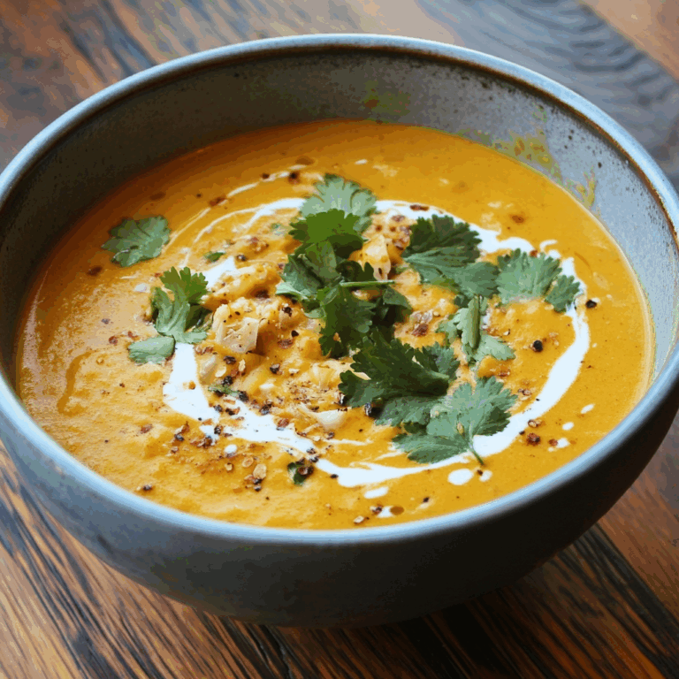 Coconut Curry Pumpkin Soup