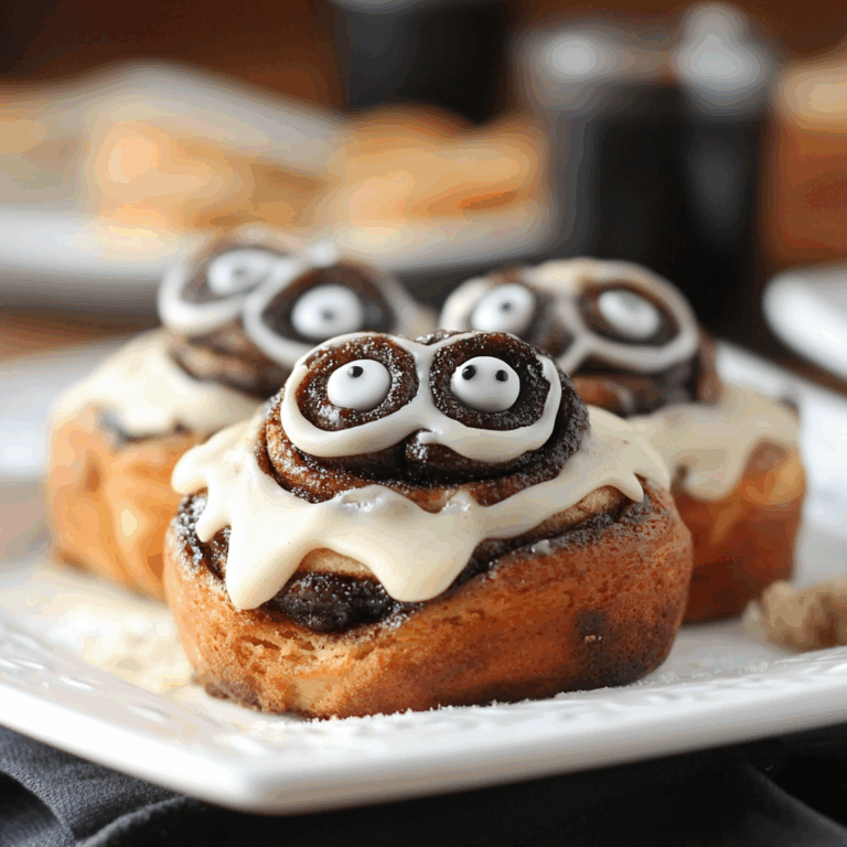 Cookie Monster Cinnamon Rolls Recipe