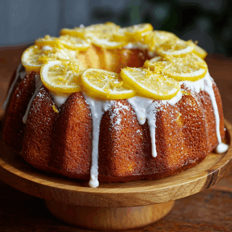 Lemon Cake to Die For