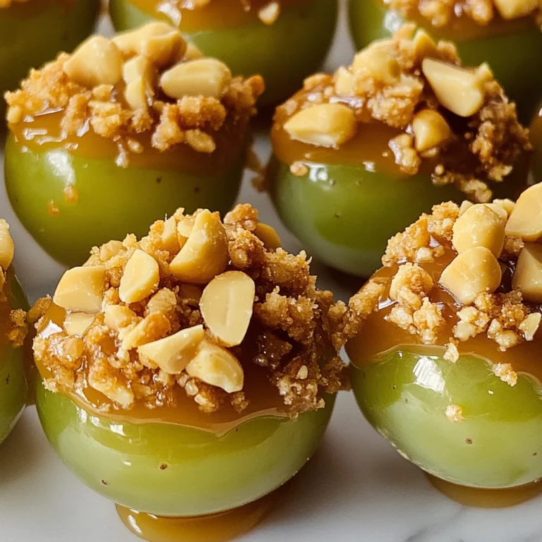 Caramel Apple Grapes