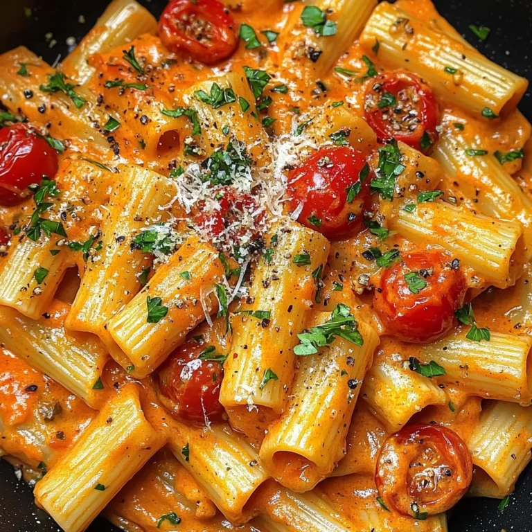 Creamy Tomato Garlic Pasta