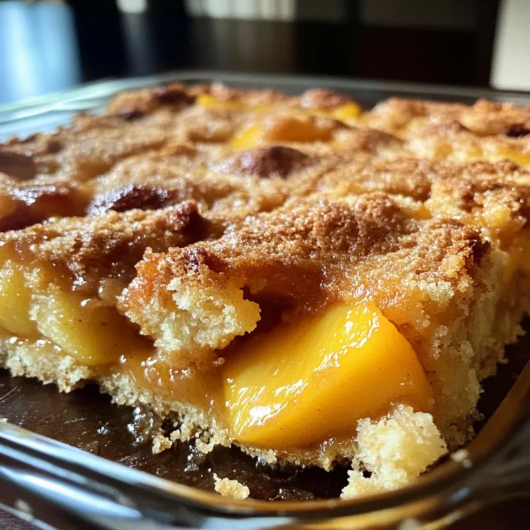 Divine Brown Butter Peach Cobbler: 5-Ingredient Magic