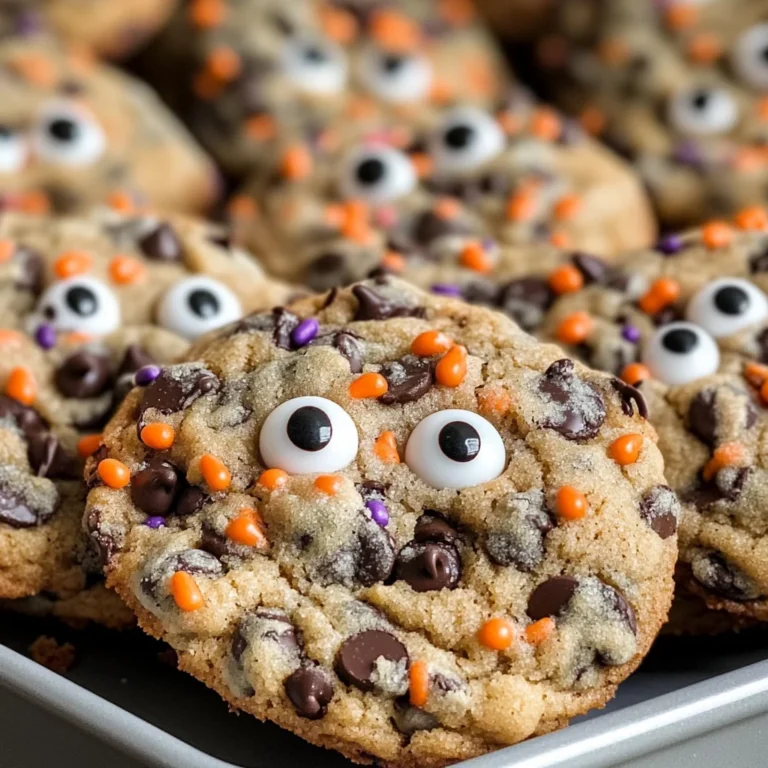 Halloween Chocolate Chip Cookies