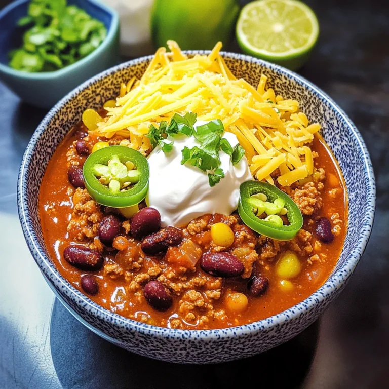 Healthy Turkey Chili