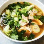 Hearty Bokchoy Chicken Soup