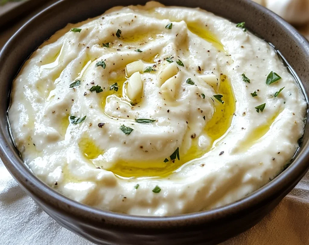 Lebanese Garlic Sauce
