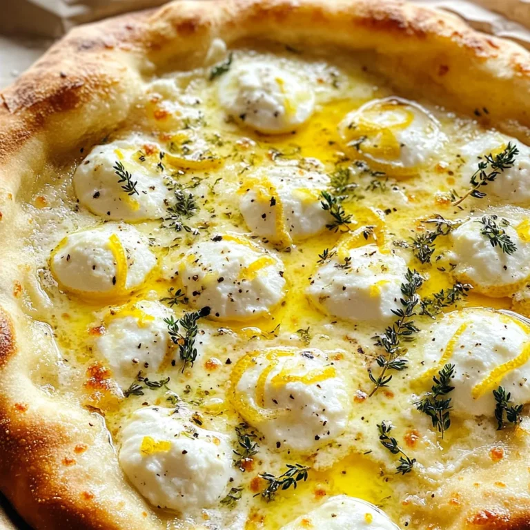 Lemon Pizza