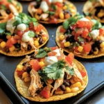 Mexican Rotisserie Chicken Tostadas