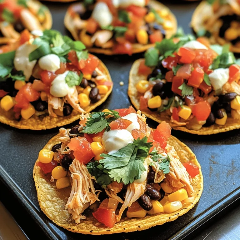 Mexican Rotisserie Chicken Tostadas