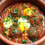 Moroccan Meatballs (Meatball Tagine)