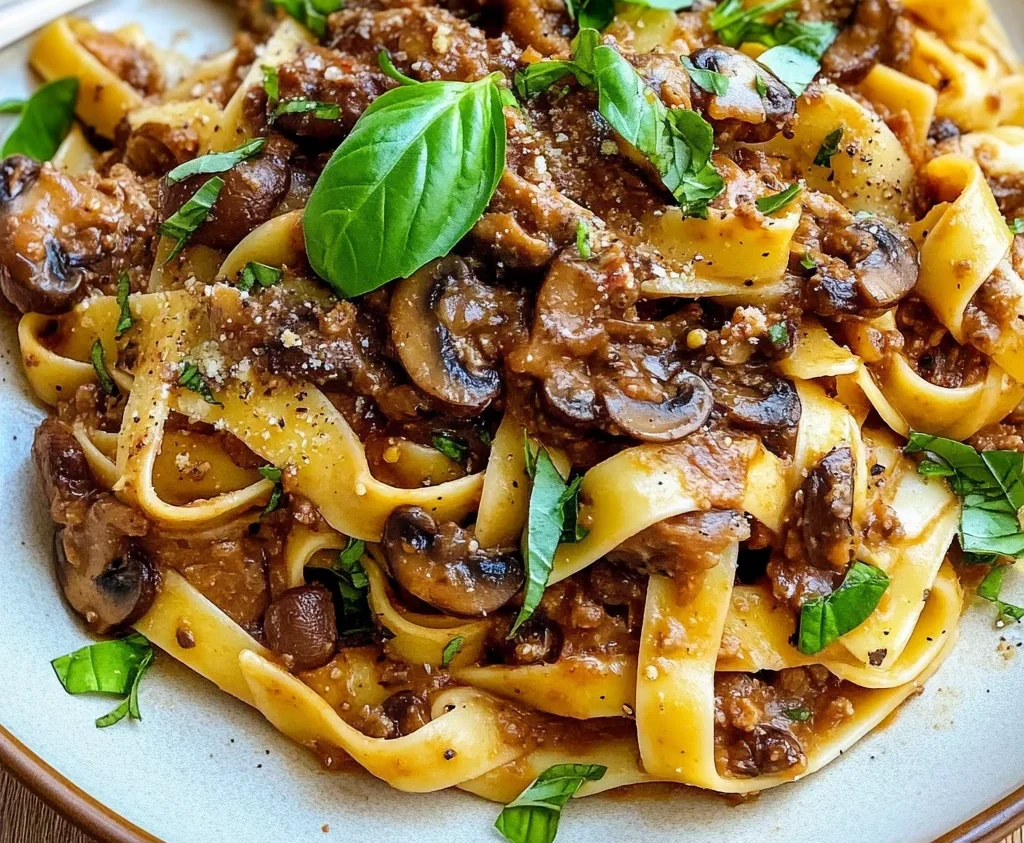 Mushroom Ragu