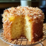 Pineapple Coconut Pound Cake