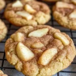 Spiced Apple Cinnamon Snickerdoodle Cookies