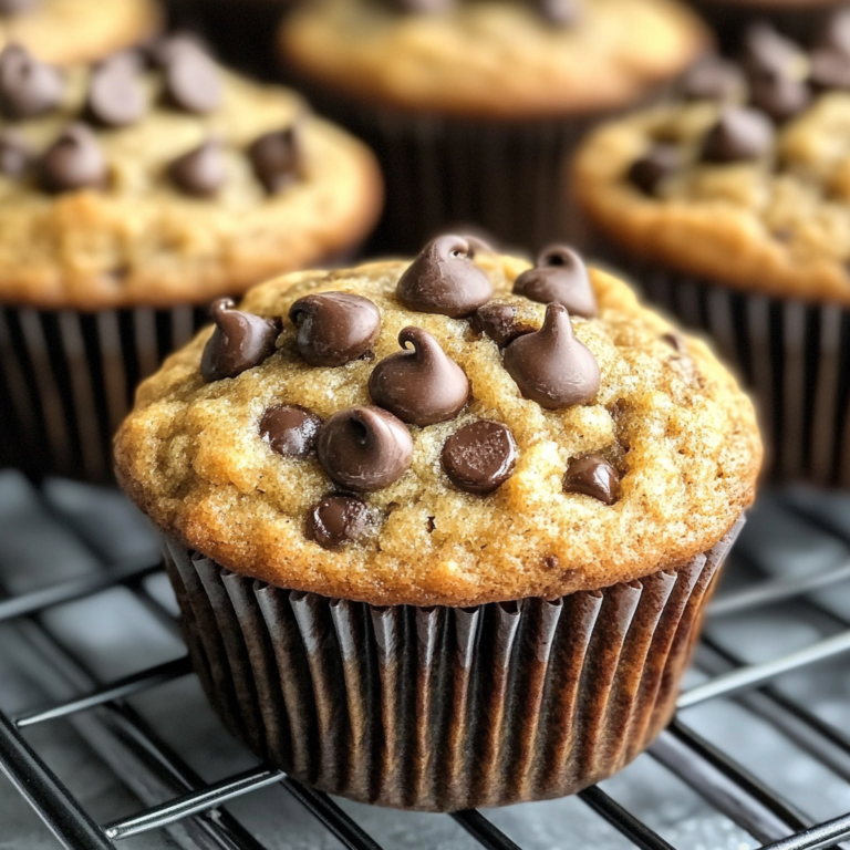 Amazing Chocolate Chip Banana Muffins: A 1-Bowl Wonder