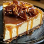Bourbon Caramel Cheesecake